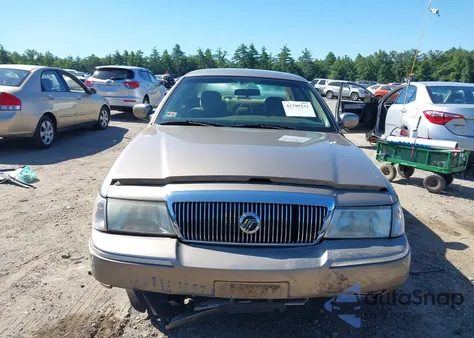 2003 Mercury Grand Marquis Gs из США, поврежденный, VIN 2MEFM74W83X657610